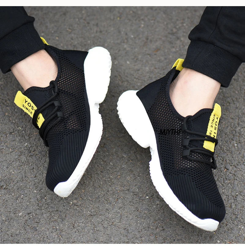 Lightweight Comfort Safety Shoes For Men Women Work Shoes Sneakers Steel Toe Shoes Puncture-Proof Breathable Protective Shoes