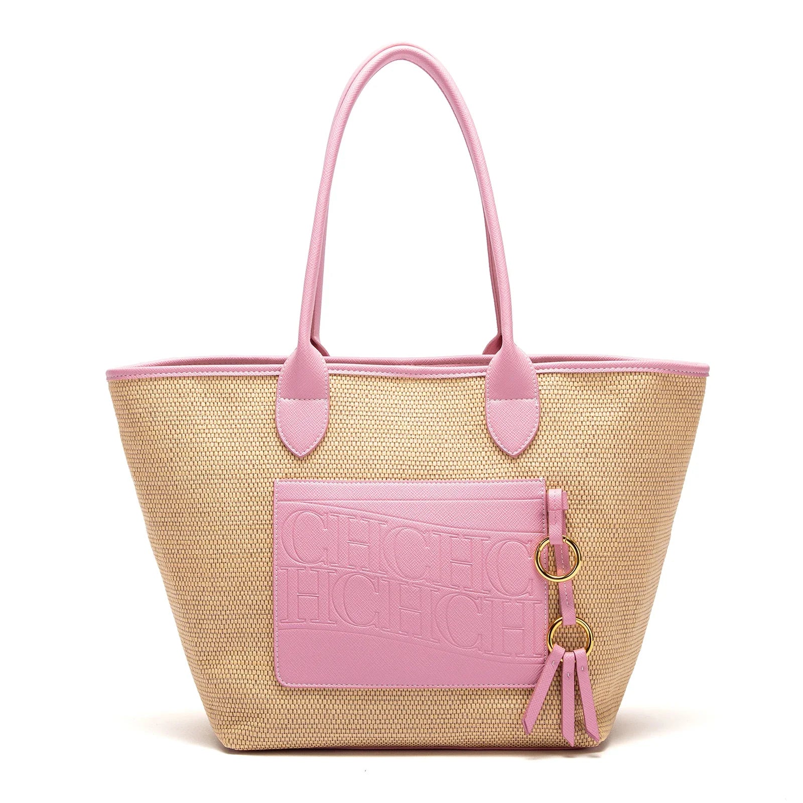 Beach Vacation Women's Tote Bag 2025 New Summer PP Grass Weaving Splicing Design Large Capacity Handbag