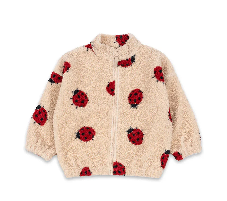 Kids 25 Autumn Winter New Children's Clothing Ks Kitten Bow Swan Beetle Lamb Fur Coat Kids Jackets for Girls