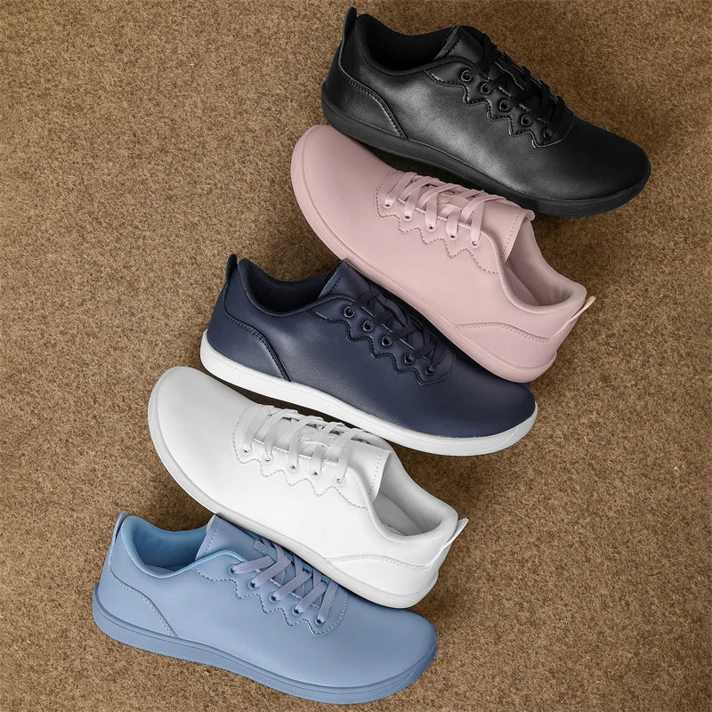 womens Barefoot Shoes Wide Toe Box Casual Sneakers Unisex Plus Size Toe Shoes Zero Drop Minimalist Walking Flats for Men