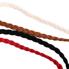 Waistbands Accessories Wooden Bead Thin Belts Bohemian Women Waist Chain Braided Tassel Belt Ethnic Style Belts Waist Rope