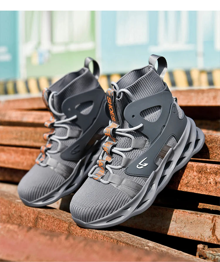 Fashionable, comfortable and casual sports shoes, work boots, anti-puncture and anti-crush safety shoes, men's protective shoes