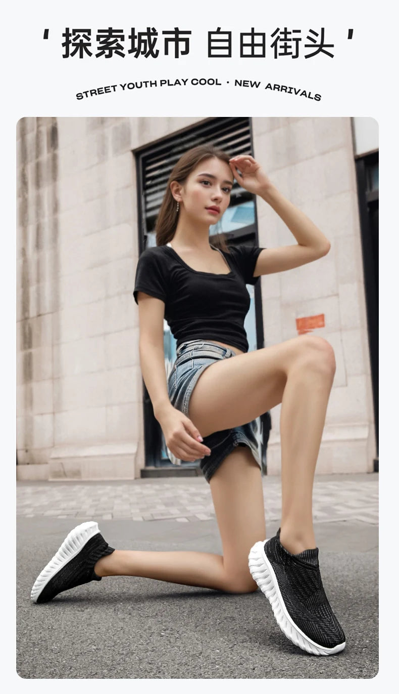 2025 Men Women Shoes Comfortable Sneakers for Men Women Fashion Light Casual Shoes Slip-on Plus Size Couple Shoes