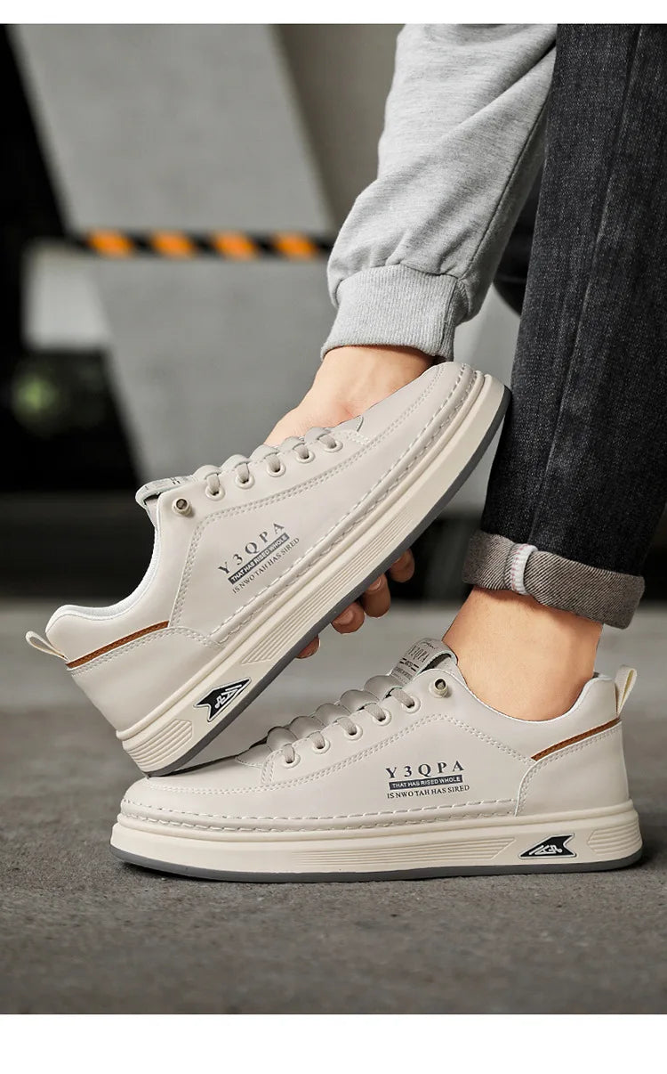 2025 NEW Men Shoes Spring Men Outdoors Breathable Casual Shoes Comfort  Flat Bottom Fashion Casual Sneakers Zapatillas Hombre