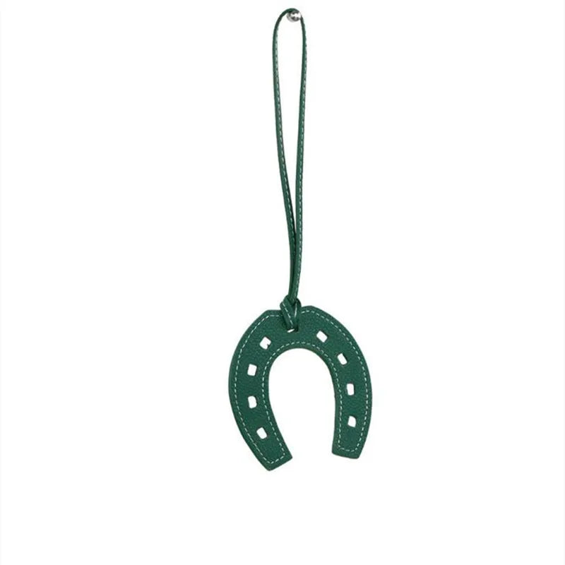 Fashion Designer  PU Faux Leather Shoe Boot Horseshoe Keychain Pendant For Women Ladies  Bag Charm Accessories Ornament Gifts