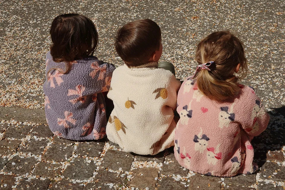 Kids 25 Autumn Winter New Children's Clothing Ks Kitten Bow Swan Beetle Lamb Fur Coat Kids Jackets for Girls