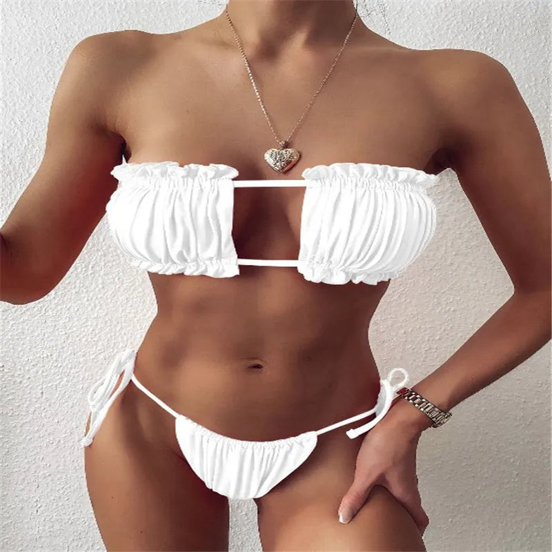 Sexy Bikini Swimwear Women Swimsuit 2022 Leopard Brazilian Bikini Set Push Up Bathing Suit Female Summer Beach Wear купальник