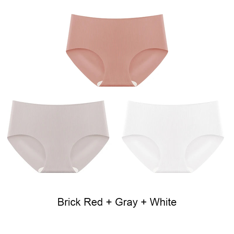 Underpants Women Summer Underwear for Women Ultrathin Fashion Sports Sexy Panties Set Pack Women's Briefs Lingerie Lady Seamless