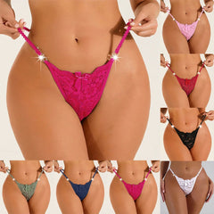 Women Soft Lace G-string Mini T-back Thongs Ladies Sexy Underwear Breathable Panties Underpants Solid Knickers Woman's Lingerie