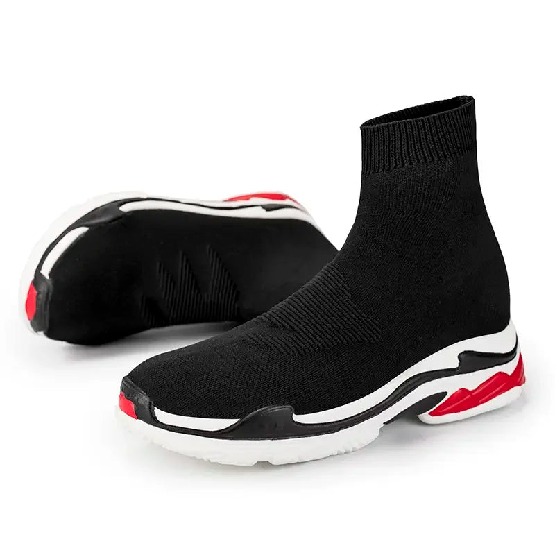 Shoes for Men Sneakers Men All Brands Tennis Loafers Shoes Tide Women Elastic Socks Shoes Fashion Casual Shoes Large 2024 Autumn