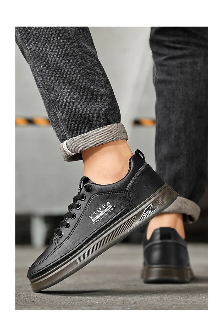 2025 NEW Men Shoes Spring Men Outdoors Breathable Casual Shoes Comfort  Flat Bottom Fashion Casual Sneakers Zapatillas Hombre