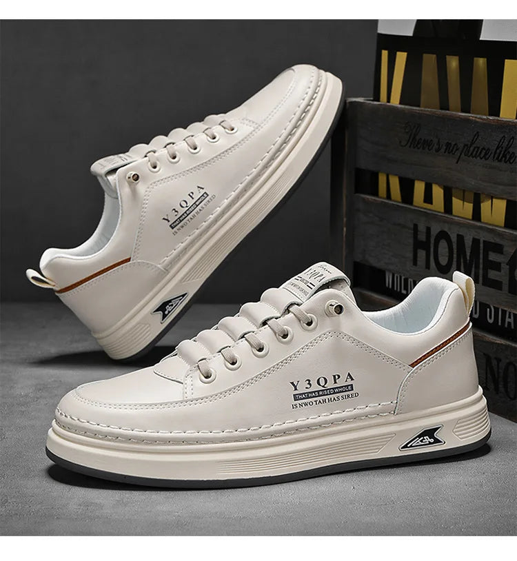 2025 NEW Men Shoes Spring Men Outdoors Breathable Casual Shoes Comfort  Flat Bottom Fashion Casual Sneakers Zapatillas Hombre