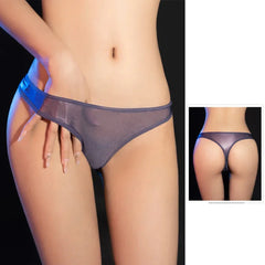 Sexy Damen-Slips, durchsichtige Höschen, hüfttief geschnittene Unterwäsche, durchsichtige Slips, Tangas, Spitze, niedrige Taille, transparent, ultradünn, Damenunterwäsche