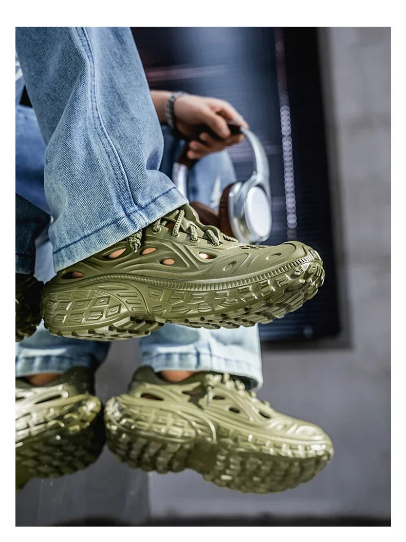 2025 Mens shoes Couple Sandals For Men New Fashion 2025 Summer Outdoor Hole Shoes for Women Sandals Sandalias Hombre Sandalias