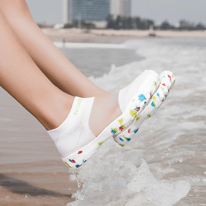Barefoot water shoes for men and women, beach couple hiking shoes, snorkeling shoes, fitness shoes for men and women