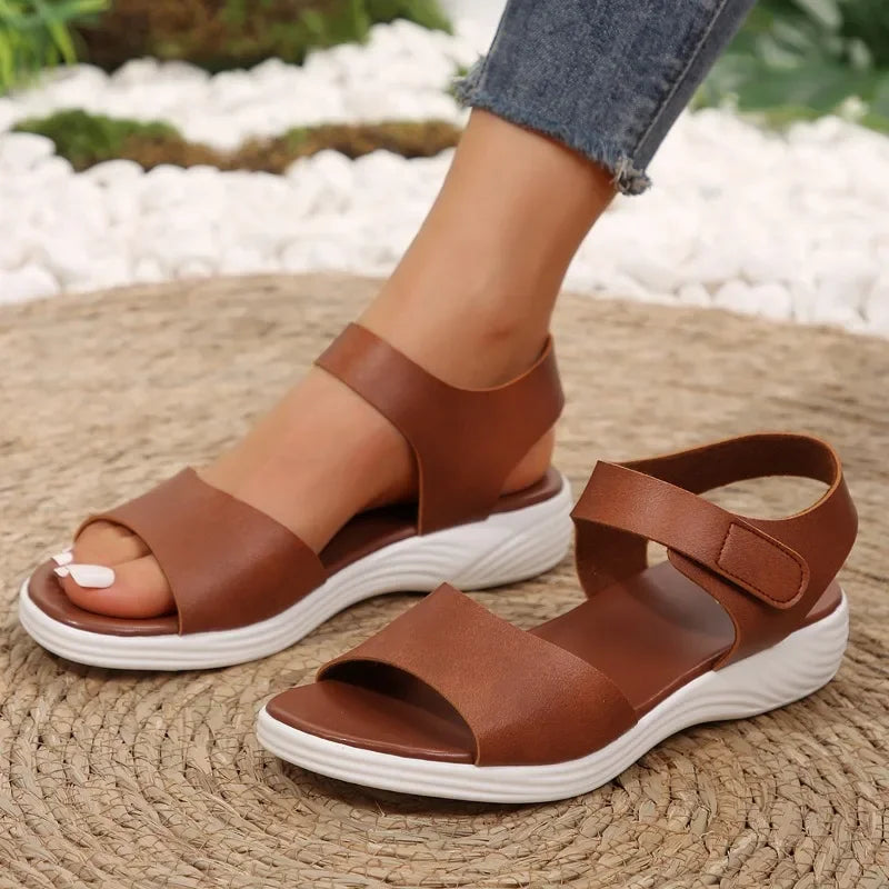 Shoes for Women 2025 Hot Sale Plus Size Women's Sandals Summer Casual Sandals Women Platform Wedges Outdoor Light Shoes Female