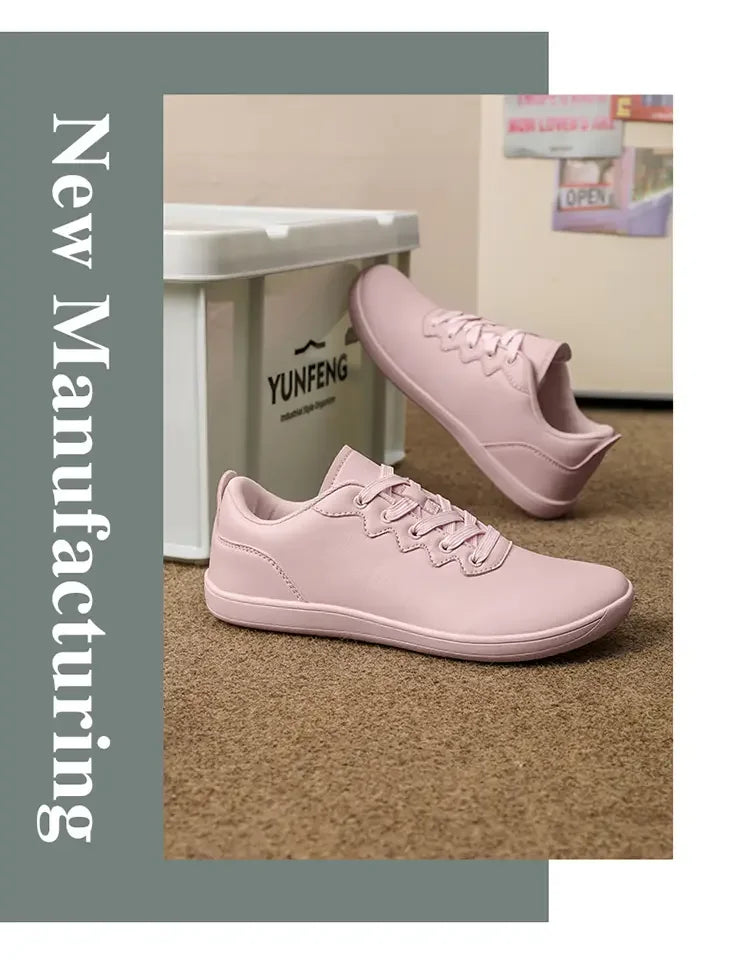 womens Barefoot Shoes Wide Toe Box Casual Sneakers Unisex Plus Size Toe Shoes Zero Drop Minimalist Walking Flats for Men