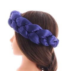 Women for african dresses Party Headwear Accessories Bronzing Fabric lady Headbands Elastic Braids Fashion Bandage Bandana Mujer
