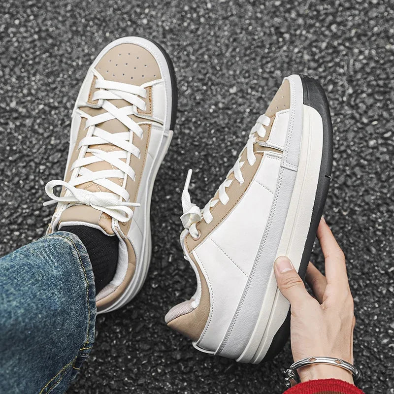 Men's shoes - Spring/Autumn light and fresh street sports casual shoes that are versatile and retro trendy.