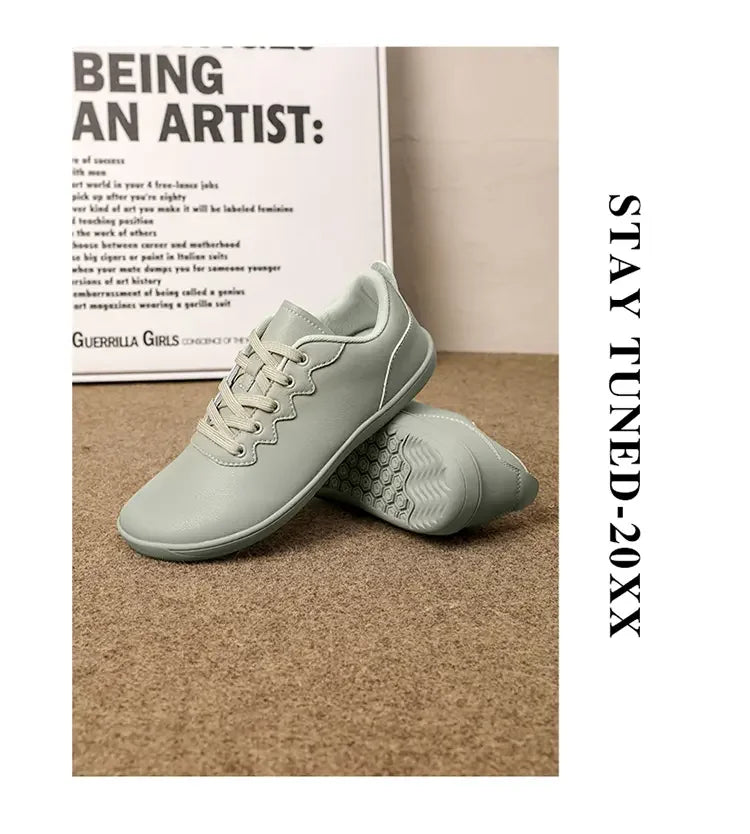 womens Barefoot Shoes Wide Toe Box Casual Sneakers Unisex Plus Size Toe Shoes Zero Drop Minimalist Walking Flats for Men