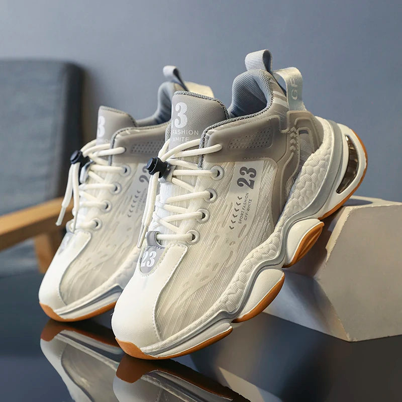 2025 men's and women's shoes High-top sneakers, casual mesh shoes, trendy shoes for all seasons