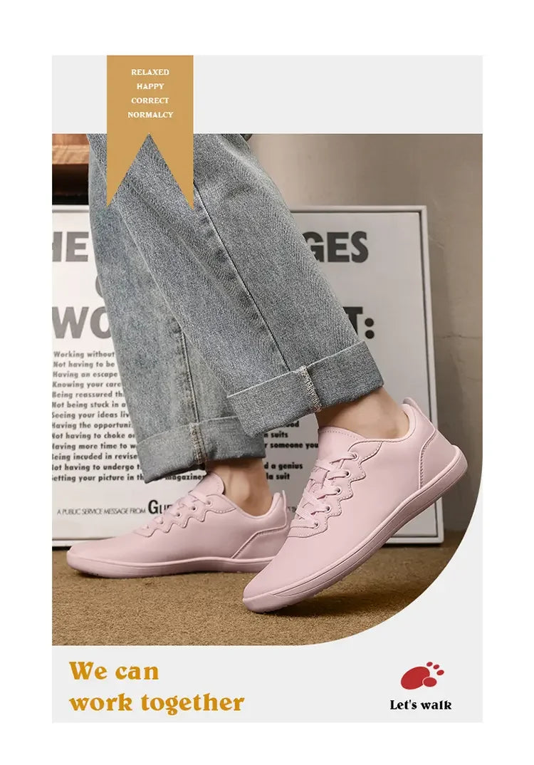 womens Barefoot Shoes Wide Toe Box Casual Sneakers Unisex Plus Size Toe Shoes Zero Drop Minimalist Walking Flats for Men