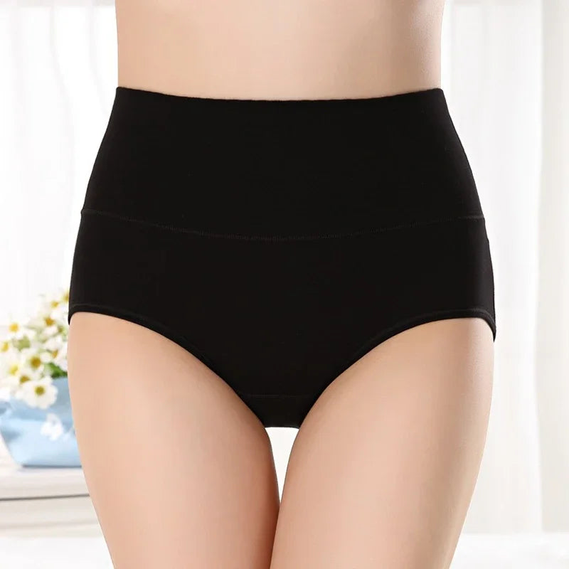 Women's Briefs Comfortable Womens Cotton Underpants High Waist Underwear Sexy Ultra-thin Panties Onderbroek Culotte Push Up 2022