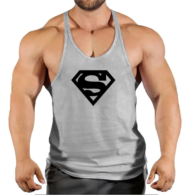 Bodybuilding Tank Tops Men Gym Fitness Cotton Hooded Vest Sleeveless Shirt Workout Hoodie Summer Casual Fashion Singlet Clothing