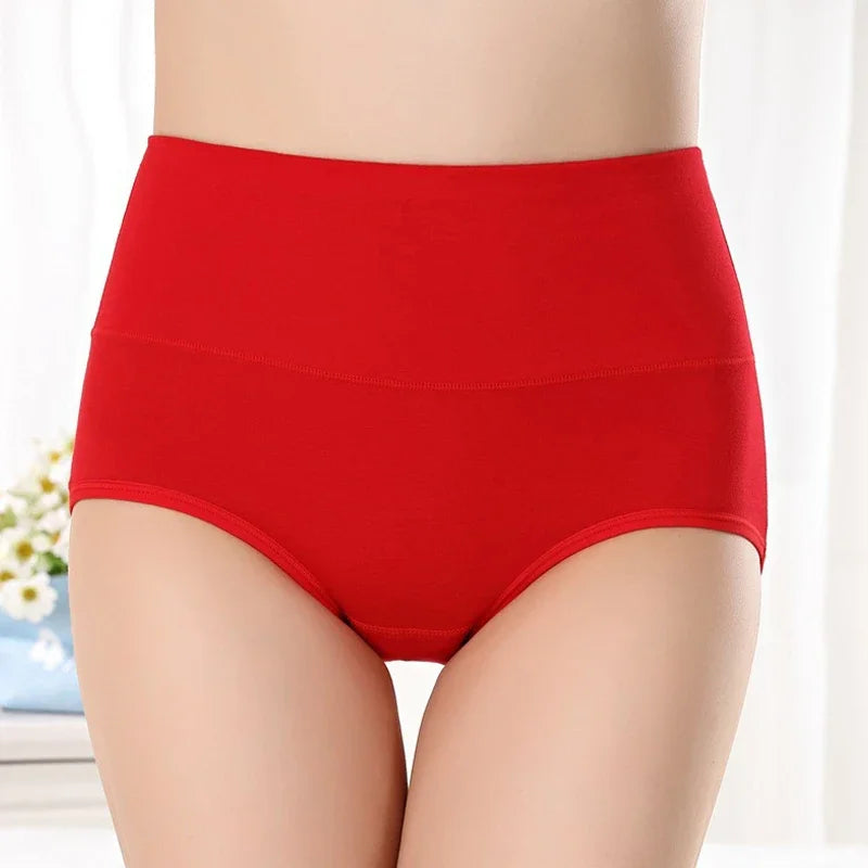 Women's Briefs Comfortable Womens Cotton Underpants High Waist Underwear Sexy Ultra-thin Panties Onderbroek Culotte Push Up 2022
