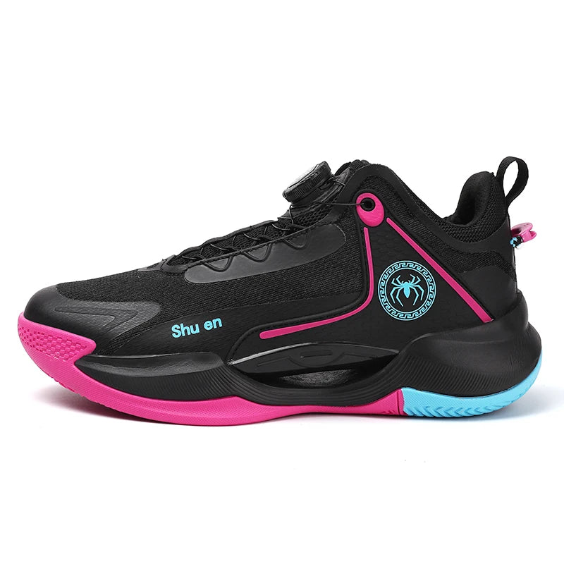 2025 Men'S And Women'S Basketball Shoes Lightweight Breathable Shock-Absorbing Anti Slip Daily Training Sports Shoes 36-45