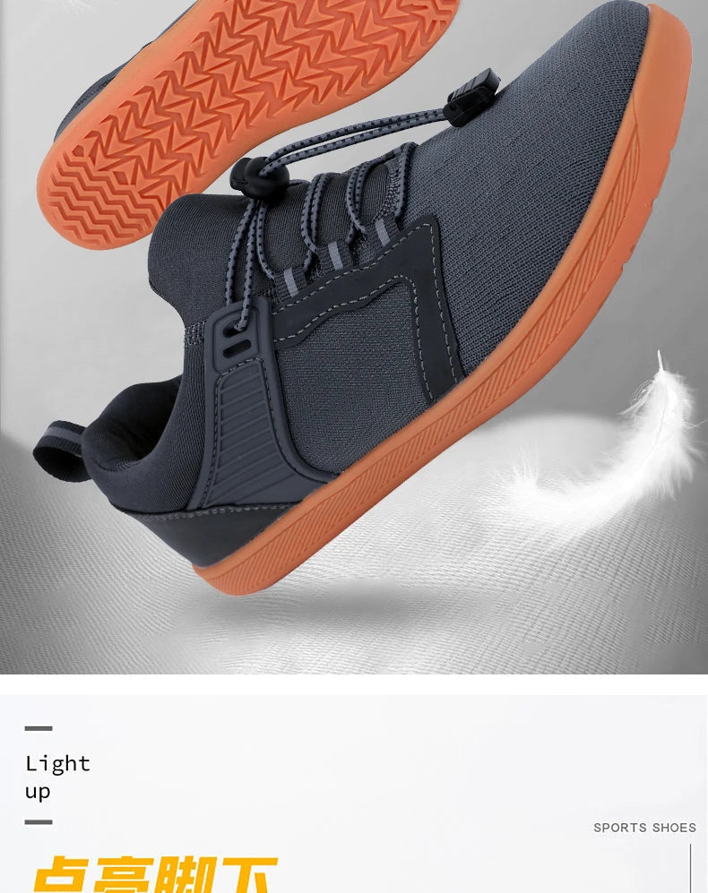 Men's Sneakers Barefoot Shoes Cross-Trainer Shoes Wide Toe Walking Shoes Zero Drop Sole Trail Running Shose