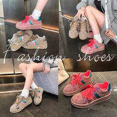Shoes for Women 2025New Rhinestone Womens Sneaksers Diamond Breathable Luxury Casual Thick Bottoms Dad Sports Shoe Zapatos Mujer