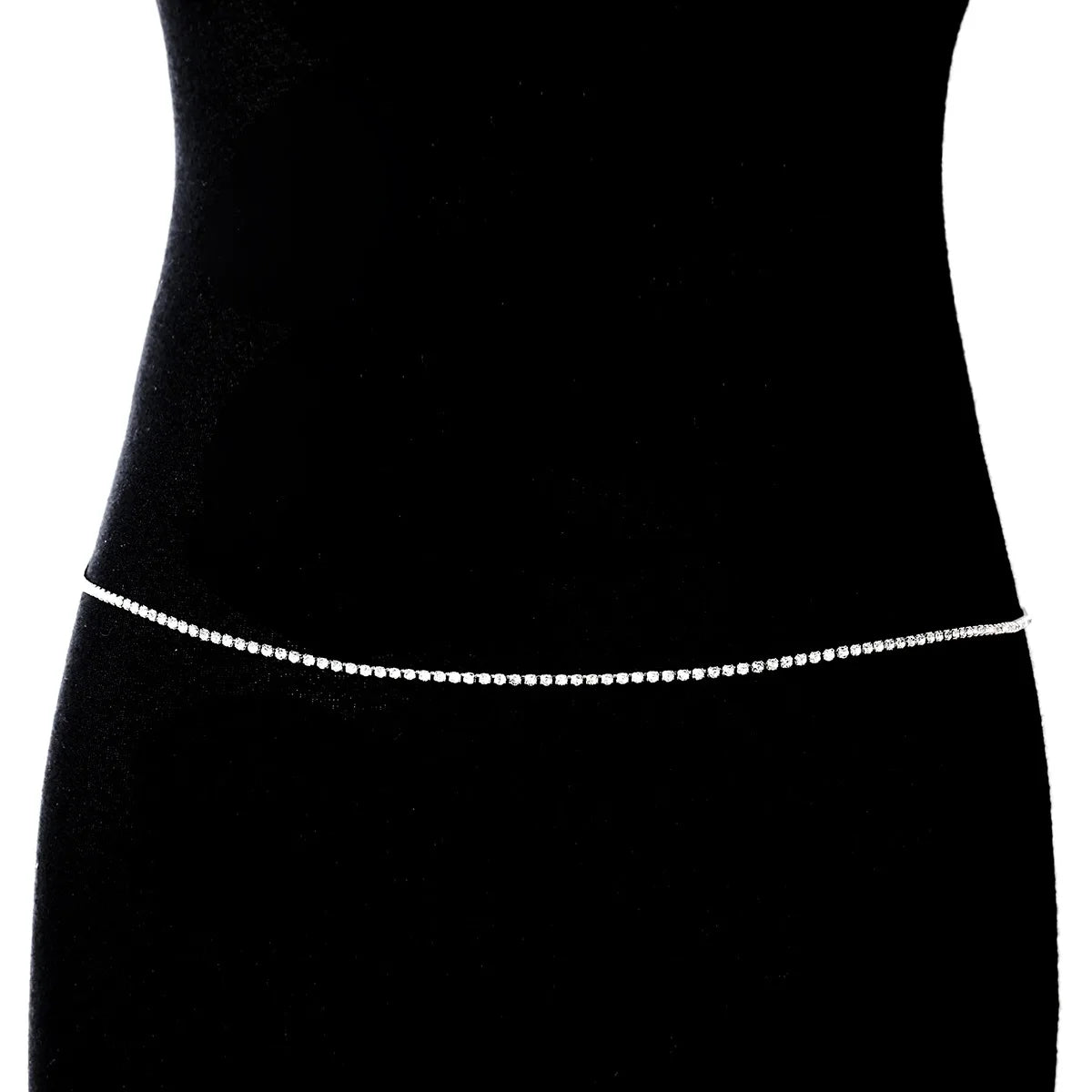 Beach Accessories New Summer Hot Bikini Rhinestone Waist Chain Sexy Body 2023 Women's Trend Trends Waist Beads with Crystals