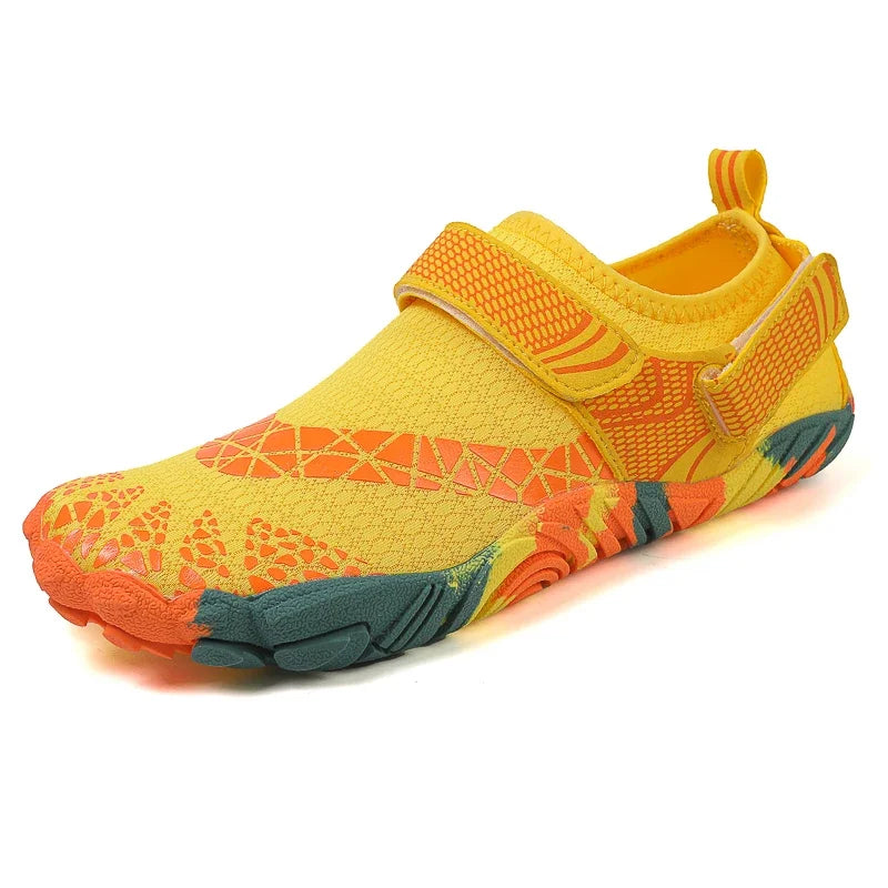 Water Shoes Women Men Quick Dry Five Finger Barefoot New Outdoor Upstream Wading Swimming Aqua Shoes Summer Beach Sneakers 2025