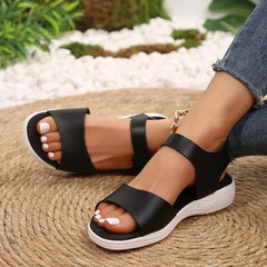 Shoes for Women 2025 Hot Sale Plus Size Women's Sandals Summer Casual Sandals Women Platform Wedges Outdoor Light Shoes Female