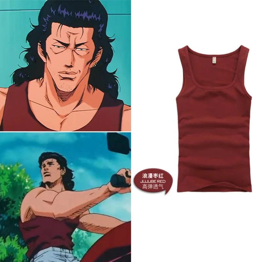 Casual Men's Tank Top Gym Clothing Man Sleeveless Shirt Summer Bodybuilding Vest Gym Fitness Muscle Singlet Clothes T-shirt Hot