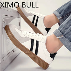 Shoes Men 2025 Trend Casual Sneakers Comfortable Lace Up Flats Tennis Shoe Breathable Walking Jogging Shoe