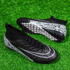 Professional soccer shoes for men and women; short studded, anti-slip for artificial grass, for competition and training