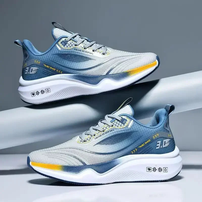 Men's Sports Shoes - Breathable Design with Professional Cushion Tech, Reduces Impact, Stylish for Daily Wear & Workouts