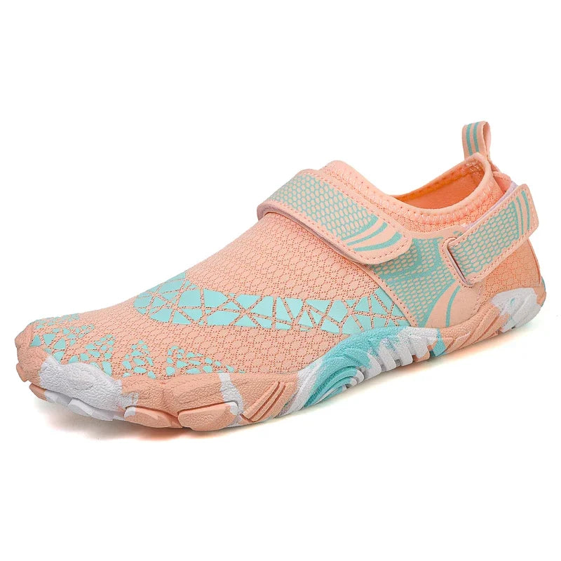 Water Shoes Women Men Quick Dry Five Finger Barefoot New Outdoor Upstream Wading Swimming Aqua Shoes Summer Beach Sneakers 2025