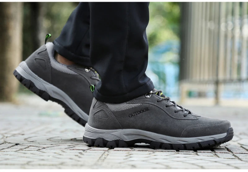 Hiking Shoes For Men In Autumn And Winter Men's Non-Slip Thick Sole Men's Travel Sports And Casual Shoes For Outdoor Comfortable