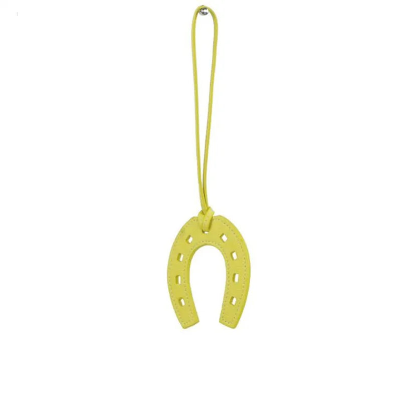 Fashion Designer  PU Faux Leather Shoe Boot Horseshoe Keychain Pendant For Women Ladies  Bag Charm Accessories Ornament Gifts