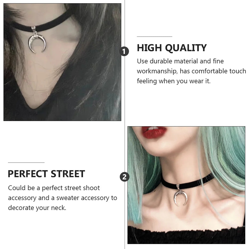 Accessories Collarbone Necklace Necklaces for Woman Flannel Accessory