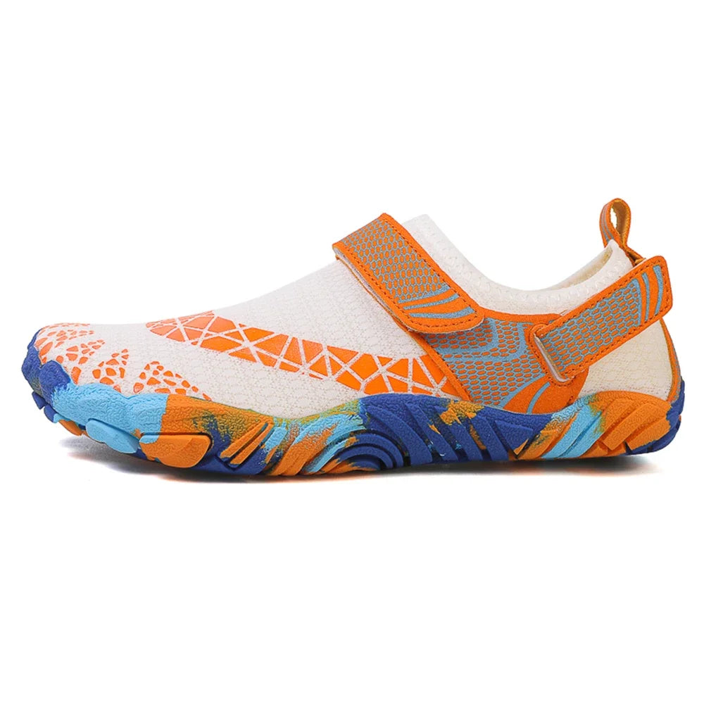 Water Shoes Women Men Quick Dry Five Finger Barefoot New Outdoor Upstream Wading Swimming Aqua Shoes Summer Beach Sneakers 2025