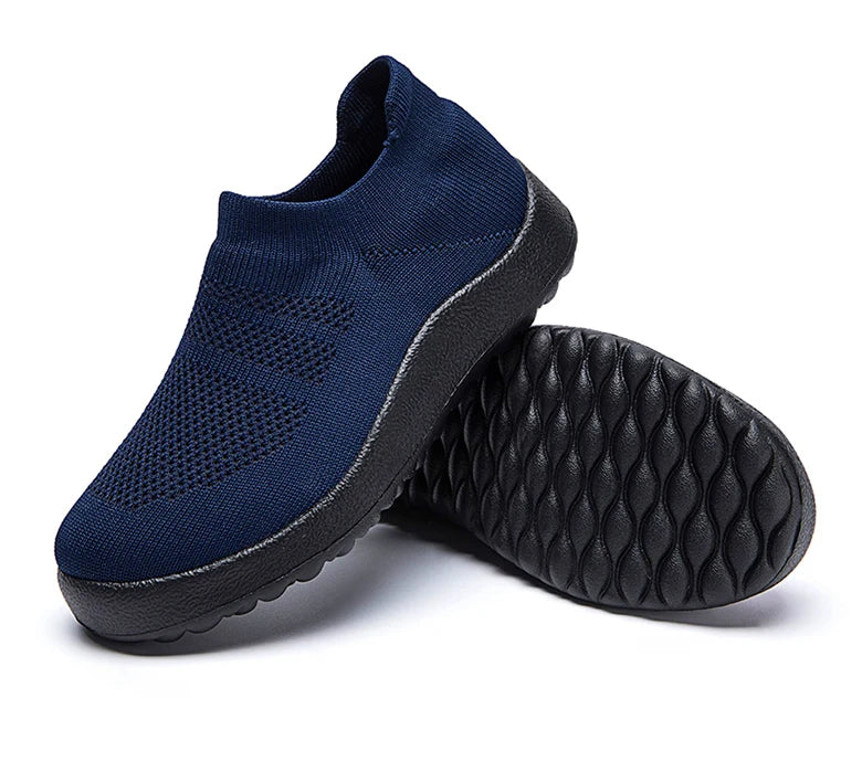 Women's Sports Shoes Mix Color Woman Shoes With Mesh Sneakers Women Casual Zapatillas De Mujer  Slip-on Footwear Tennis Female