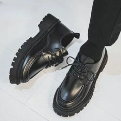 Men's Leather Shoes Dress Formal Business Male Casual Shoe High Quality Fashion Footwear Offer Classic Original Size 45 Adults