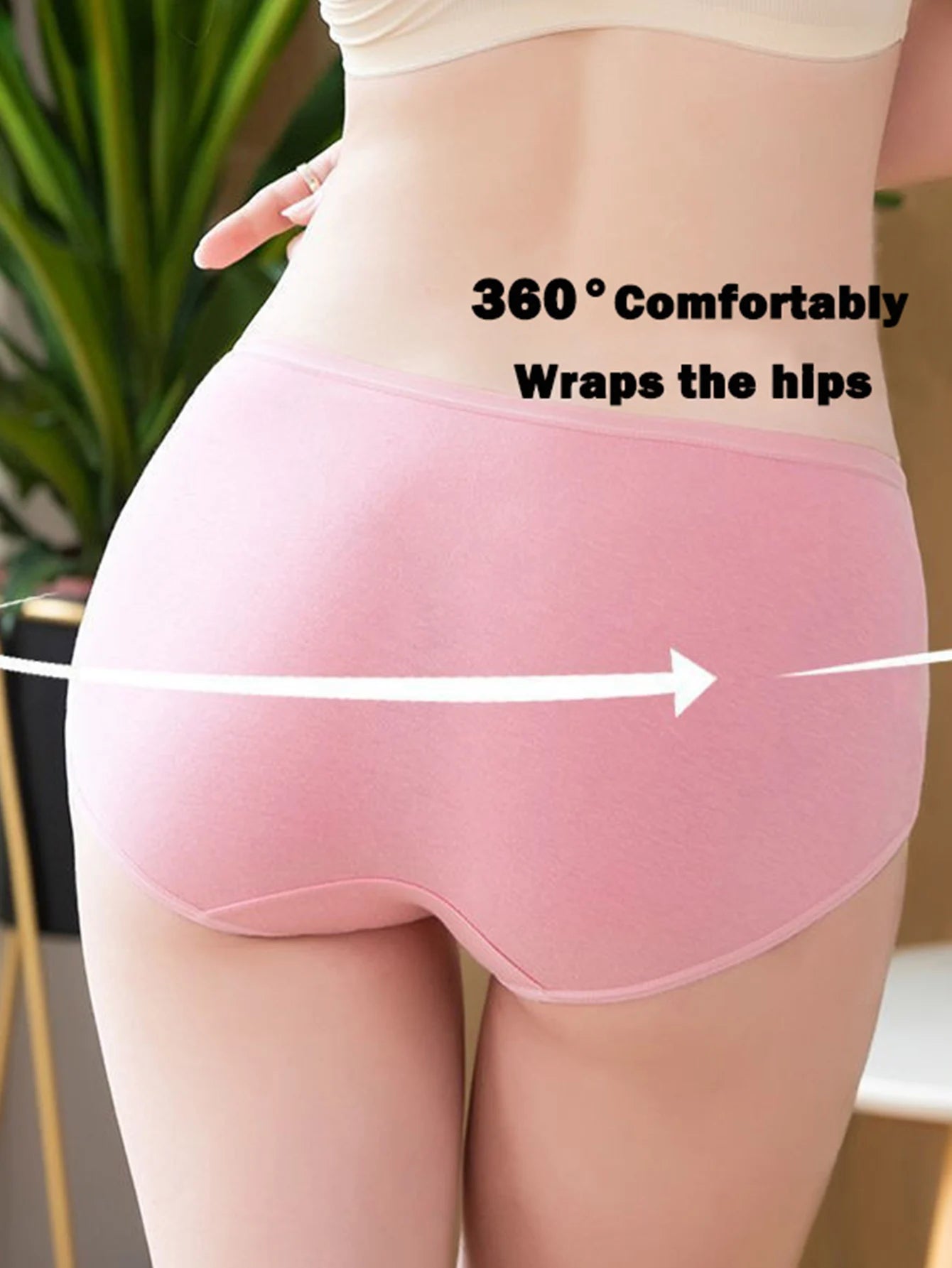 1Pcs Panties for Women Cotton Underwear Sexy Briefs Girls Breathable Soft Lingerie Female Cute Solid Color Underpants
