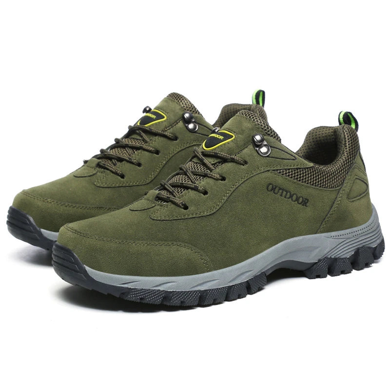 Hiking Shoes For Men In Autumn And Winter Men's Non-Slip Thick Sole Men's Travel Sports And Casual Shoes For Outdoor Comfortable