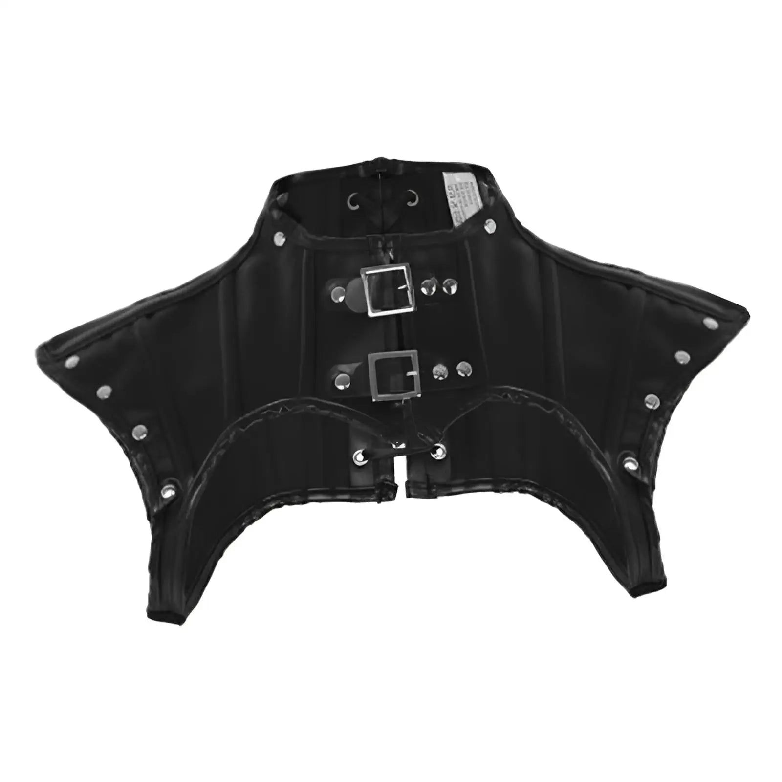 WOMEN'S STEAMPUNK COSTUME ACCESSORIES PU LEATHER SHOULDER SHRUG JACKET Shapewear Short Gothic Shoulder Tops for Women