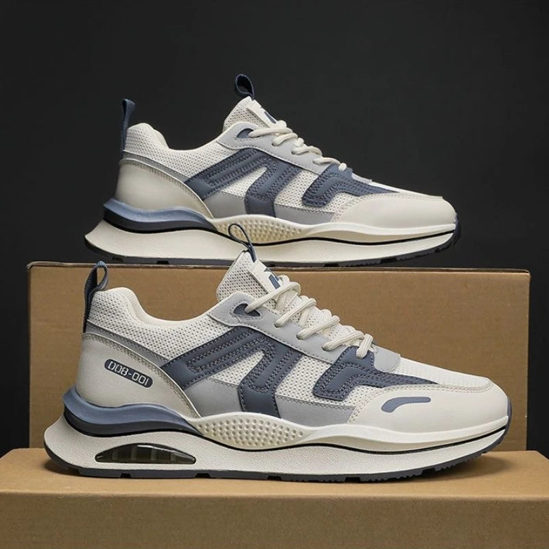 Men's shoes spring new casual thick sole height increasing sports men's shoes simple comfortable versatile trendy shoes